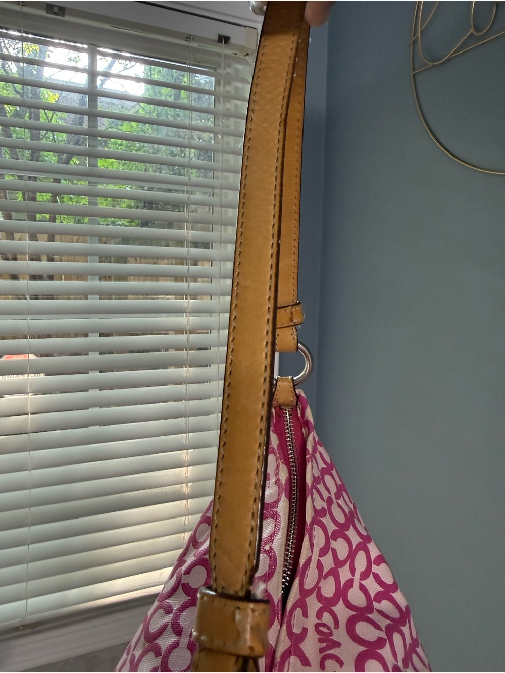 COACH Pink Op Art Signature Coated Canvas Set - Picture 15 of 15